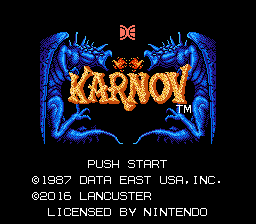 Karnov - Hack by Lancuster